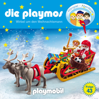 David Bredel, Florian Fickel: Die Playmos - Das Original Playmobil Hörspiel, Folge 43: Wirbel um den Weihnachtsmann