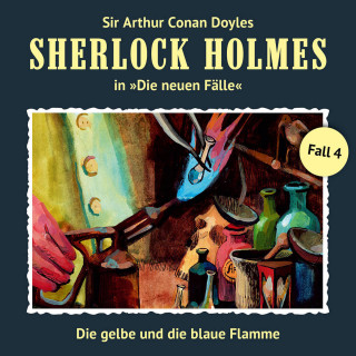 Andreas Masuth: Sherlock Holmes, Die neuen Fälle, Fall 4: Die gelbe und die blaue Flamme