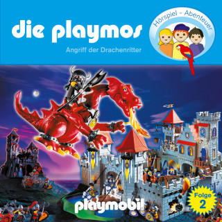 Simon X. Rost, Florian Fickel: Die Playmos - Das Original Playmobil Hörspiel, Folge 2: Angriff der Drachenritter